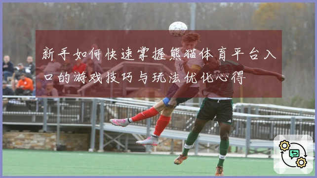 新手如何快速掌握熊猫体育平台入口的游戏技巧与玩法优化心得